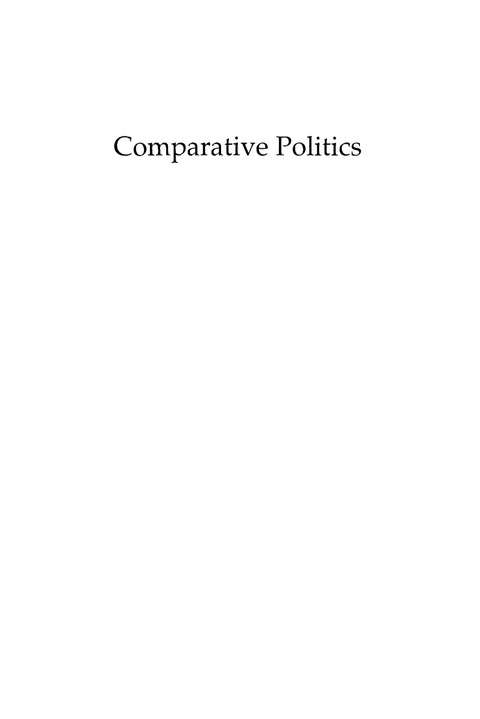 Comparative Politics